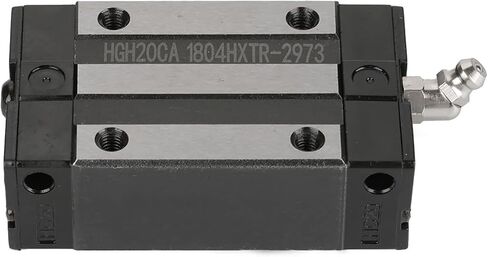 Open Linear Ball Bearing Slide Block Carriage for CNC and Automation 20mm Rail HGH20CA High Accuracy Smooth Movement Low Friction Economical Replacement in Saudi Arabia