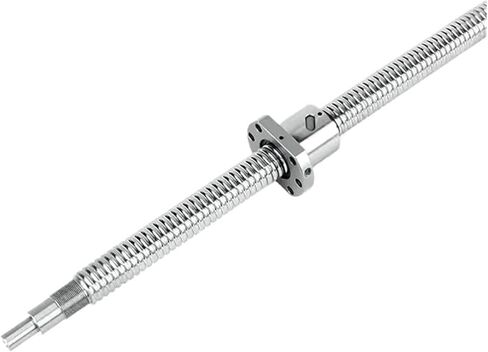 Metal Ball Screw nut SFU2504 Ball Screw Processing Mode for 3D Printer Ball Nut Ball Screw End Machined(400mm) in Saudi Arabia