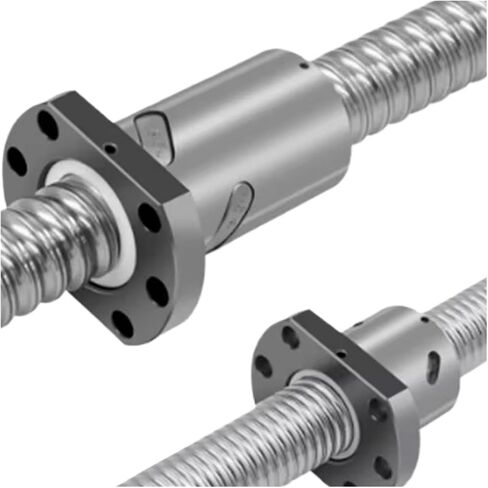 Metal Ball Screw nut SFU2504 Ball Screw Processing Mode for 3D Printer Ball Nut Ball Screw End Machined(400mm) in Saudi Arabia