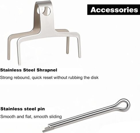 4 Pairs Bike Disc Brake Pads - Bicycle Brake Pads Replacement - Compatible with Tektro/Shimano/TRP (BR-M575 B01S MT200 M525 M515 T615 T675 M505 M495 M486 M485) - Fits Mountain Bikes & MTB E-Bike in Kuwait