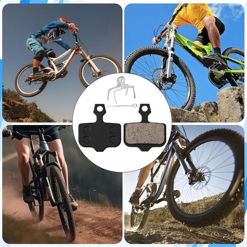 8 أزواج منصات فرامل دراجة دراجة للدراجة المتوافقة مع Elixir Avid E1 E3 E5 E9 E9 ER CR XX DD1 DD5 ، MTB دراجة DISC DISC EBIKE مع أدوات التثبيت in Saudi Arabia