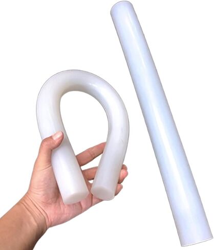 2Meter Solid Silicone Rubber Cord, White O Ring High Temperature Resistant Round Sealing Waterproof Seal Strips Cord 1mm-25mm(Thickness: 2.5mm) in Kuwait