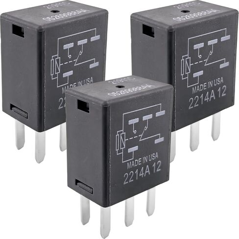 21911C 052699888AA RELAY - 40A 12VDC 5 -Pin SPDT Automotive Relay - متوافق مع مركبات Chrysler/Jeep المختارة (لأرمز Jeep Grand Cherokee ، Dodge Durango) - Fixes Cooling Fan ، AC & P0699/P0113 CODES in Saudi Arabia