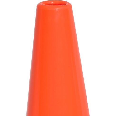 Global Industrial 36 "H غير عاكسة لحركة المرور PVC ، مخروط وقاعدة برتقالية صلبة ، 10 رطل ، للطرق ، المستودعات ، المرائب ، مواقف السيارات ، البناء والمزيد in Saudi Arabia