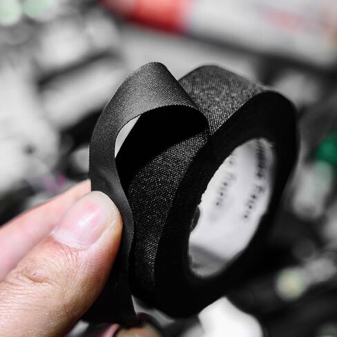 شريط تسخير الأسلاك عالية temp tempsive the seffive cable cable cable compling compling reprict cable (0.15 مم سماكة ، 3/4 في × 50 قدمًا （5 لفات）) in Saudi Arabia