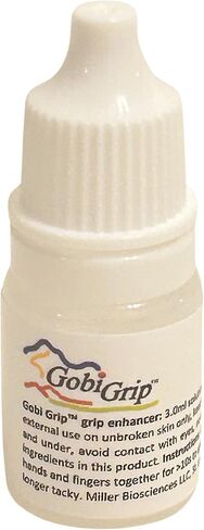 Polymer Grip Enhancer Bottle in Mylar Pouch – 30+ Uses – Keeps Hands Dry, Prevents Blisters – Pickleball, Tennis, Golf, Gymnastics, Weightlifting, Climbing, Dance – No Chalk, No Mess – Made in USA in Saudi Arabia