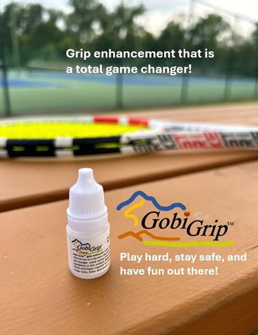 Polymer Grip Enhancer Bottle in Mylar Pouch – 30+ Uses – Keeps Hands Dry, Prevents Blisters – Pickleball, Tennis, Golf, Gymnastics, Weightlifting, Climbing, Dance – No Chalk, No Mess – Made in USA in Saudi Arabia