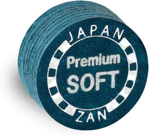 Zan Premium Soft Pool Billiard CUE TIP - 1 pc - 9 Layers - 13 or 14 mm (13 mm) in Kuwait