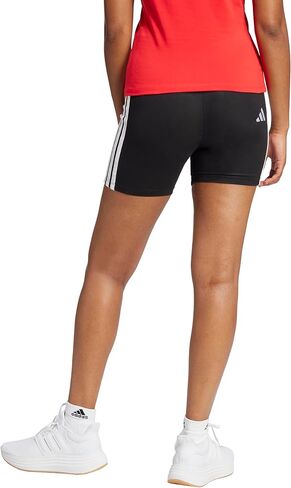 adidas Women's Essentials 3-Stripes High-Waisted Biker Shorts in Saudi Arabia