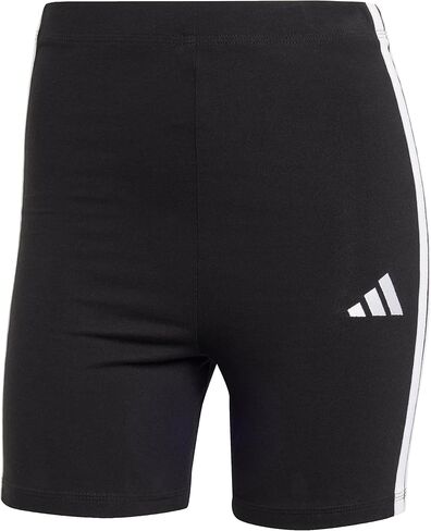 adidas Women's Essentials 3-Stripes High-Waisted Biker Shorts in Saudi Arabia