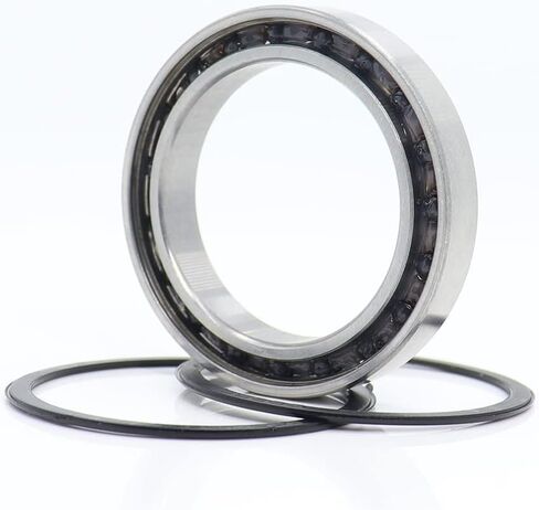 1pc 6806rs هجينة السيراميك المحمل 30x42x7mm ABEC-5 Bicycle Bubld Brackets 6806 RS 2RS SI3N4 Ball Bearings 6806-2RS Associations in Saudi Arabia