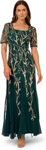 Adrianna Papell Women's Women Beaded Bression in Kuwait