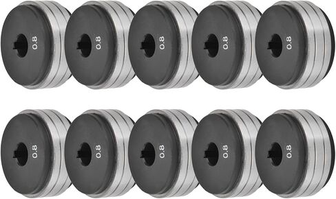 10Pcs Wire Feed Drive Rollers Bearing Steel Nylon Welder Roll Wheels for 200A 350A 500A Wires Feeder in Saudi Arabia