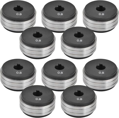 10Pcs Wire Feed Drive Rollers Bearing Steel Nylon Welder Roll Wheels for 200A 350A 500A Wires Feeder in Saudi Arabia