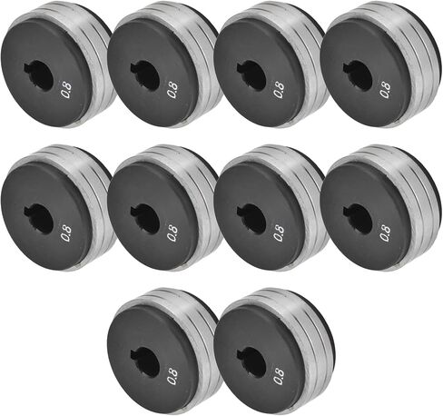 10Pcs Wire Feed Drive Rollers Bearing Steel Nylon Welder Roll Wheels for 200A 350A 500A Wires Feeder in Saudi Arabia