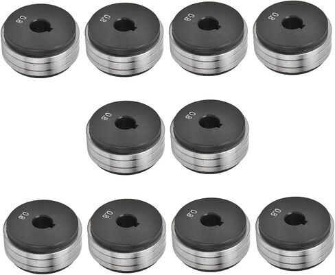 10Pcs Wire Feed Drive Rollers Bearing Steel Nylon Welder Roll Wheels for 200A 350A 500A Wires Feeder in Saudi Arabia