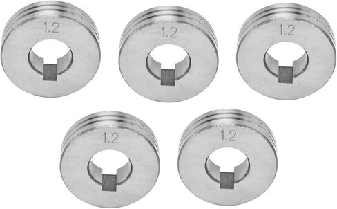 10Pcs Welder Wire Feed Roller 1.0‑1.2mm Groove Wheel for ZK Welding Machine in Saudi Arabia