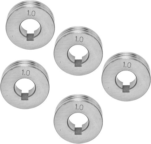 10Pcs Welder Wire Feed Roller 1.0‑1.2mm Groove Wheel for ZK Welding Machine in Saudi Arabia