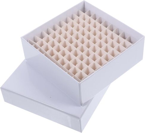 Pretyzoom Box Storage Storage Mentaratory Sample مع ورقة بيضاء أنبوب الفريزر in Saudi Arabia
