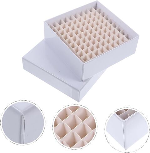 Pretyzoom Box Storage Storage Mentaratory Sample مع ورقة بيضاء أنبوب الفريزر in Saudi Arabia