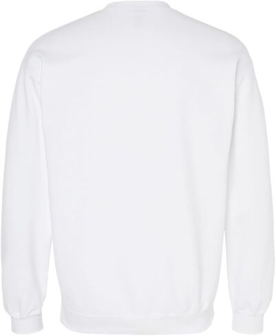 Gildan Mens Softstyle Crewneck Sweatshirt ، XL ، White in Saudi Arabia