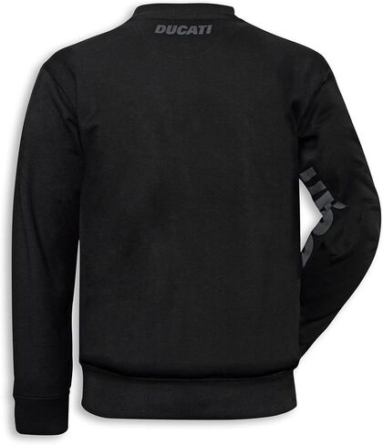 Ducati Logo Round-Dound-Tele Sweatshirt 9877033 (Black ، M) in Saudi Arabia