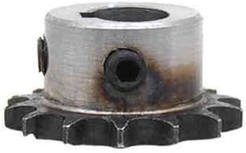 #35 Chain Drive Sprocket Wheel 14 Teeth 06B14T - 15mm Bore with Keyway 3/8" Pitch For #35H Roller Chain with Set Screws (bore with keyway: 15/5x2.3mm) in Kuwait