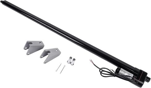 36 بوصة 12V المحرك الخطي 440 رطل/2000N السرعة 0.31 "/ثانية مع استبدال قوسين لنظام الرفع الكهربائي الصناعي الآلات الزراعية IP65 مقاومة للماء in Saudi Arabia