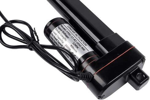 36 بوصة 12V المحرك الخطي 440 رطل/2000N السرعة 0.31 "/ثانية مع استبدال قوسين لنظام الرفع الكهربائي الصناعي الآلات الزراعية IP65 مقاومة للماء in Saudi Arabia