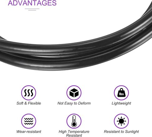 Dmiotech أنبوب السيليكون الأنبوب البلاستيكي الصافي ، 5 مم (3/16 ") معرف × 8 مم OD 3FT (1M) أنبوب السيليكون خرطوم مرن in Saudi Arabia