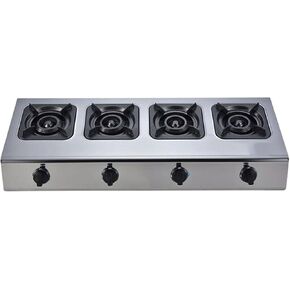Commercial/Domestic Gas Casserole Head Built-in Gas Cooker Chef's Sealed Burner Gas Cooker Thermocouple Protection Three Holes (Four Holes a) in Saudi Arabia