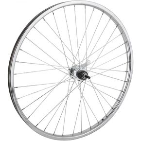 WheelMaster Rear Wheel 26 x 1.75/2.125 36H Bolt On, CB with Trim Kit, Steel, Silver in Saudi Arabia