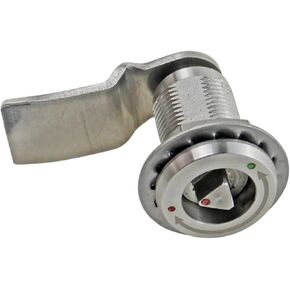 304 الفولاذ المقاوم للصدأ الأسطوانية قفل الخزانة ورقة الحديد قفل الباب قفل اللسان الثلاثي 1pcs (مفتاح مثلث) in Kuwait