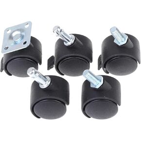 4 Pc 30mm Wheels Furniture Casters Swivel Casters Brake Wheel Replacement Universal Wheel Office Chair Casters(A2) in Saudi Arabia