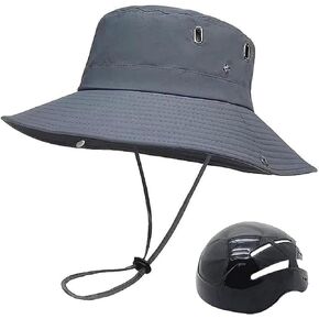 Bucket Hats with Bike Helmet Cycling Helmet for Unisex Adults Fashion Breathable Sunscreen Head Protection Bicycle Helmet Hats in Kuwait