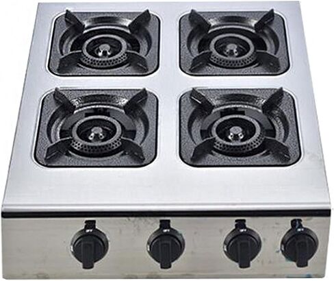 Commercial/Domestic Gas Casserole Head Built-in Gas Cooker Chef's Sealed Burner Gas Cooker Thermocouple Protection Three Holes (Four Holes a) in Saudi Arabia
