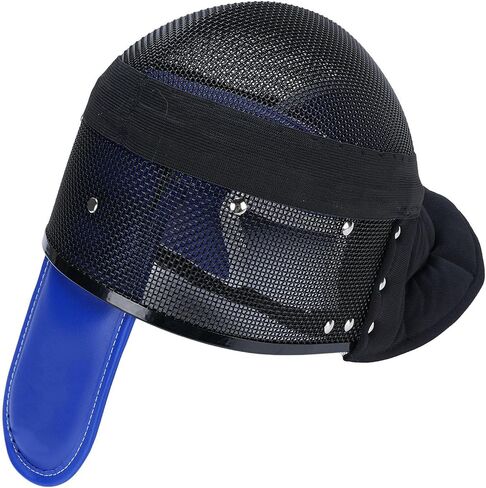 Alomejor Fencing Helmet, Metal Mesh and Cloth CE 350N Certified Fencing Mask with Soft Sweat Absorbent Fabric for Instruction in Saudi Arabia