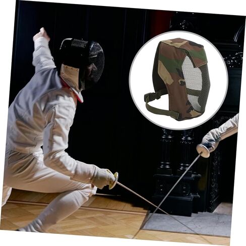 Happyyami Outdoor Fencing Mask Shockproof Full Face Cover Mesh Design Portable Protective Helmet in Saudi Arabia