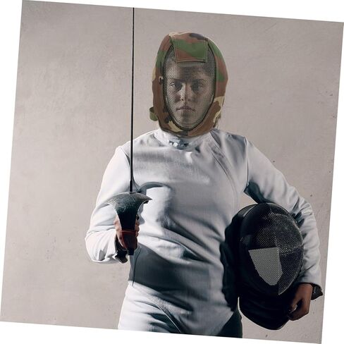 Happyyami Outdoor Fencing Mask Shockproof Full Face Cover Mesh Design Portable Protective Helmet in Saudi Arabia