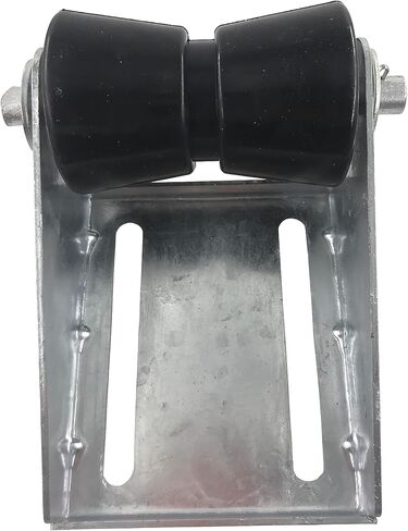 5 inch Boat Trailer Keel Roller with Bracket Assembly Kit Boat Trailer Roller Galvanized Steel Black Rubber in Saudi Arabia