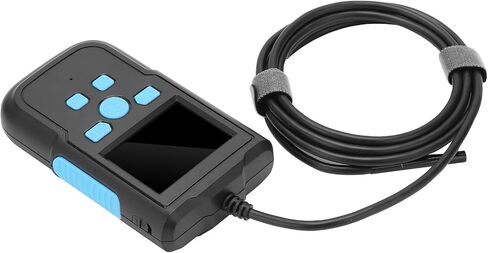 Ymiko Industrial Endoscope, 1080P Camera, 5.5mm Lens, 2.4in Display, 8 Adjustable LEDs, 2600mAh Battery, IP67, 5h Continuous Working Time, Support 64G Storage, Inspection (5m / 16.4ft) in Saudi Arabia