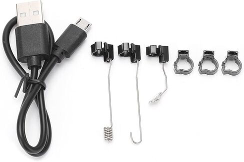 Ymiko Industrial Endoscope, 1080P Camera, 5.5mm Lens, 2.4in Display, 8 Adjustable LEDs, 2600mAh Battery, IP67, 5h Continuous Working Time, Support 64G Storage, Inspection (5m / 16.4ft) in Saudi Arabia
