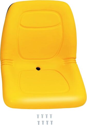 Hecasa زوج المقاعد العالية الخلفية متوافقة مع John Deere Gator Xuv 850d 620i TX 4x2 TRF 4x2 4x2 HPX F735 F725 F710 GX355 GX345 استبدال لـ VG11696 صفراء in Saudi Arabia