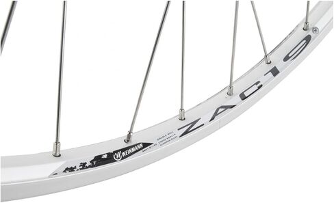 Wheel Front 26 × 1.5 ، Wei-Zac19 ، Silver ، QR Spily Silver Hub ، متحدث 14G SS ، 36 ساعة in Saudi Arabia