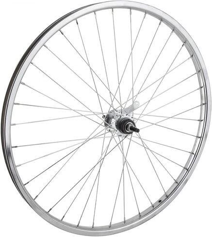 Wheelmaster الخلفية العجلة 26 × 1.75/2.125 36 ساعة على ، CB مع مجموعة القطع ، الصلب ، الفضة in Saudi Arabia