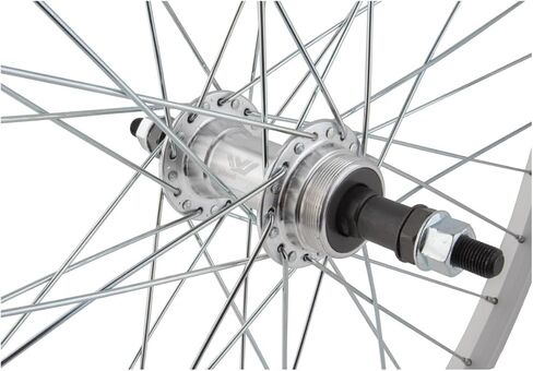 WheelMaster Rear Bicycle Wheel 24 x 1.5-1.75 36H, Alloy, Bolt On, Silver in Saudi Arabia