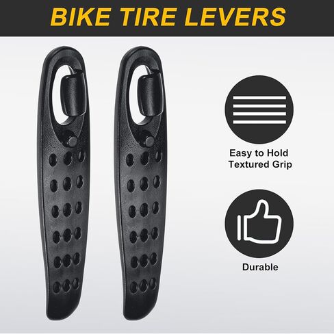 HARFINGTON Bicycle Tire Levers Ultra-Strong & Lightweight POM Tire Removal Tool Non-Slip Grip for Road Mountain Gravel Bikes in Saudi Arabia