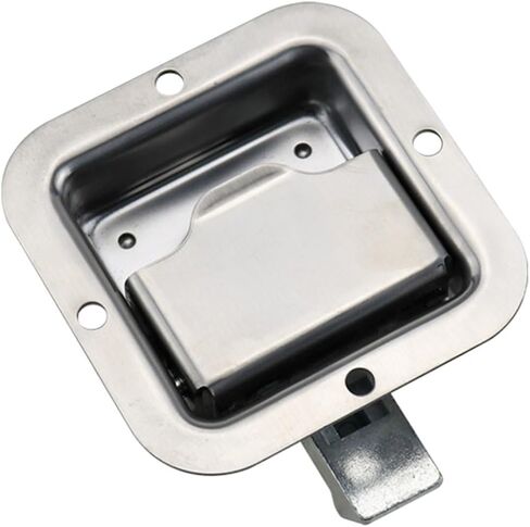 فولاذ مقاوم للصدأ من نوع السيارة قفل الباب الكهربائي خزانة مربع قفل أدوات أدوات أدوات لوحة القفل 1pcs (غير مؤمن) in Kuwait