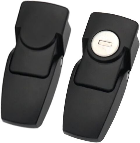 قفل قفل مربع قفل قفل الباب مخبأ مشبك الخزانة الكهربائية قفل صندوق قفل مربع صغير 1pcs (مع قفل غير لامع) in Kuwait