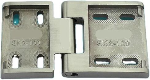 الحديثة شاقة SK2-100 الباب الصناعي مفصلات الكروم الصناعية مع المكشوف من سبيكة الزنك بعقب المفصلات 1PCs in Kuwait